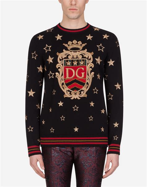 dolce gabbana sweats|dolce and gabbana cashmere sweater.